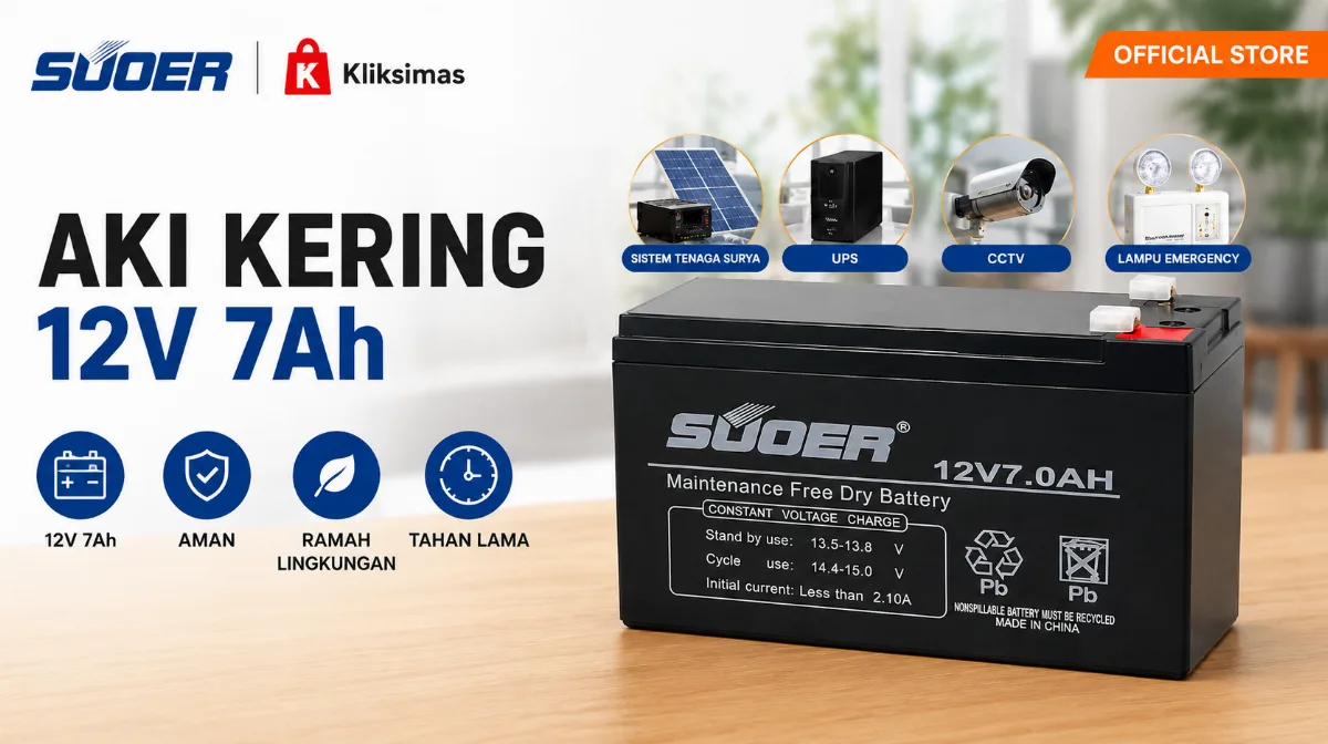 Tips Memilih Aki yang Tepat untuk Kendaraan & Panel Surya