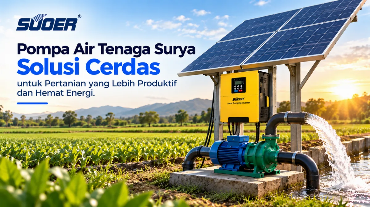 Solar Pumping Inverter: Solusi Efisien Mengoperasikan Pompa Air dengan Energi Surya