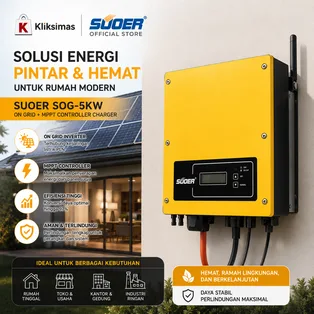 SUOER INVERTER SOG-5KW ON GRID + MPPT CONTROLLER CHARGER