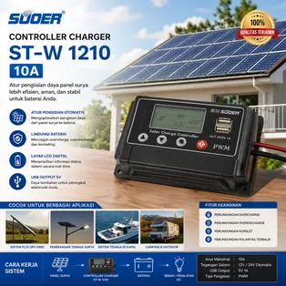 SUOER CONTROLLER CHARGER ST-W 1210 10A